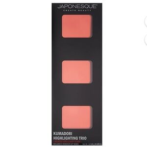 Japonesque Kumadori Highlighting Trio — Peach Highlighters